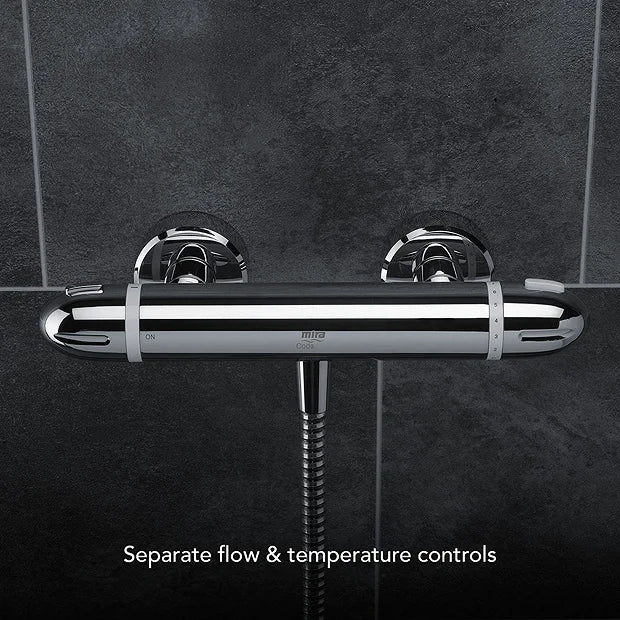 Mira Sport Thermostatic 9.0kW White/Chrome Electric Shower