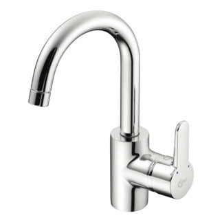 Ideal Standard Concept Single Lever Blue Basin Mixer with Tubular Spout