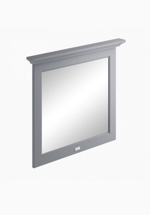Bayswater 800mm Flat Mirror - Plummett Grey