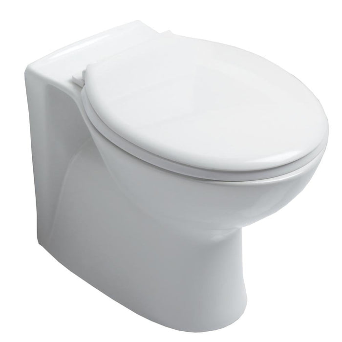 QX Ebony Back To Wall Pan with Soft Close Seat