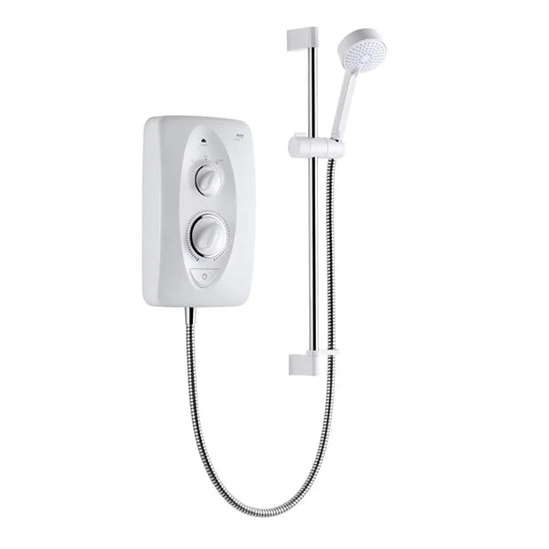 Mira Jump Multi-fit 8.5kW White/Chrome Electric Shower